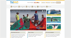 Desktop Screenshot of flagbeach.com