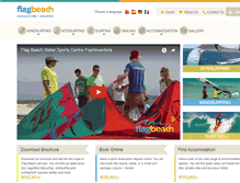 Tablet Screenshot of flagbeach.com